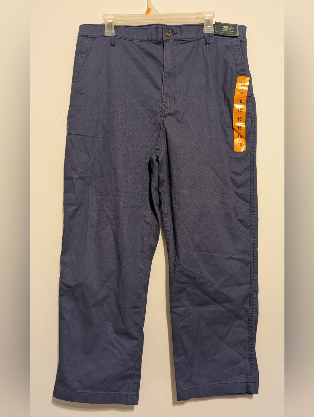 G.H. Bass & Co. Blue Chino Pants New Women's 16